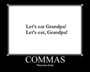 commas-save-lives