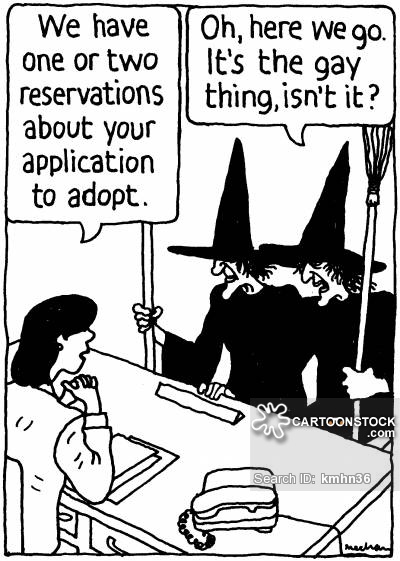 'We have one or two reservations about your application to adopt.'